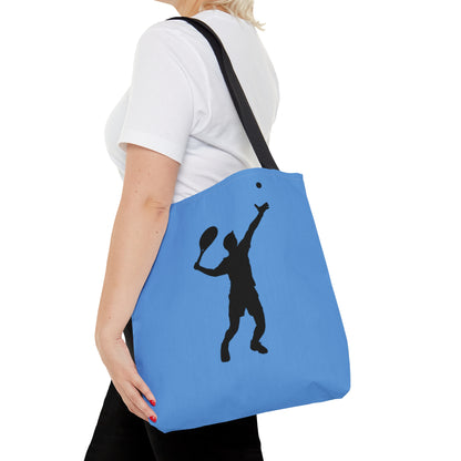 Tote Bag: Tennis Lite Blue