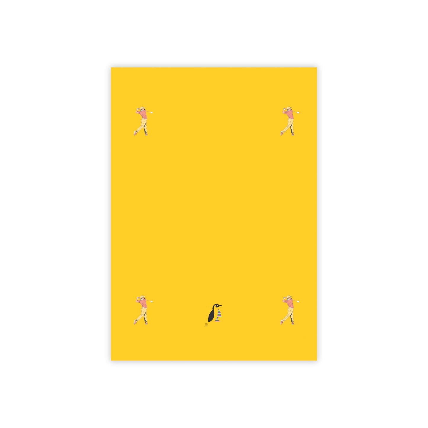 Post-it® Note Pads: Golf Yellow