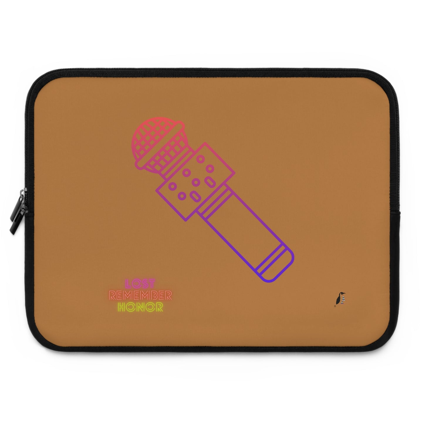 Laptop Sleeve: Music Lite Brown