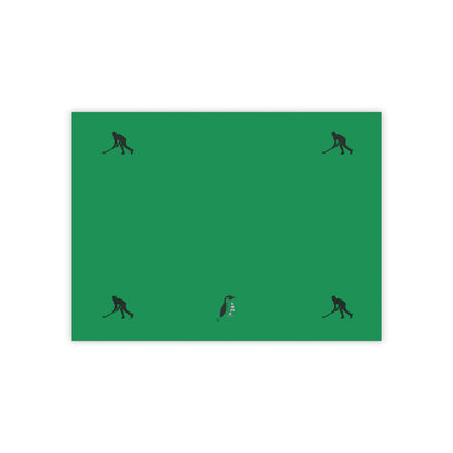 Post-it® Note Pads: Hockey Dark Green