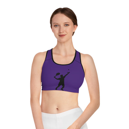 Sports Bra: Tennis Purple