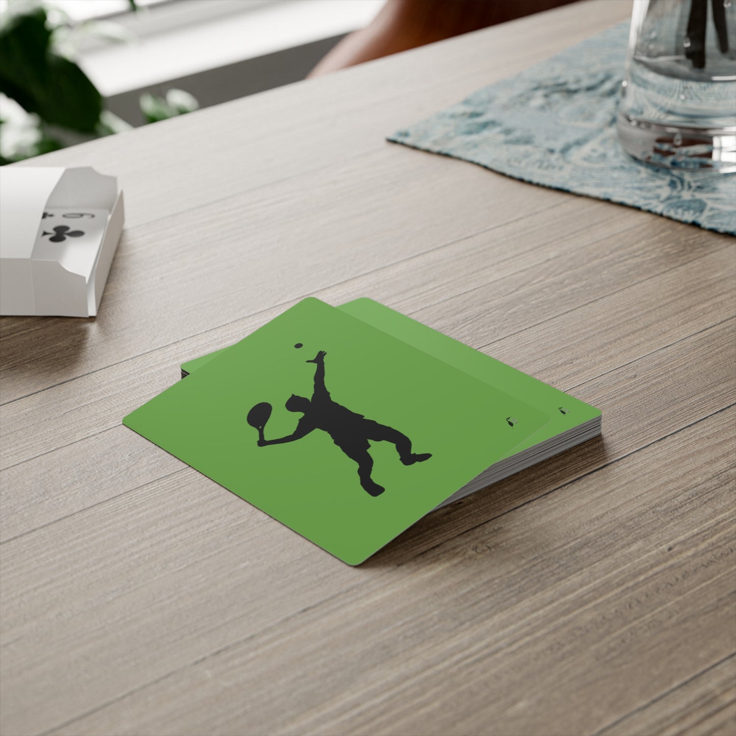 Poker Cards: Tennis Green