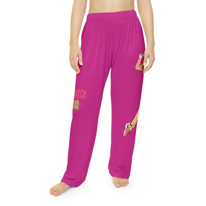 Women's Pajama Pants: Golf Pink