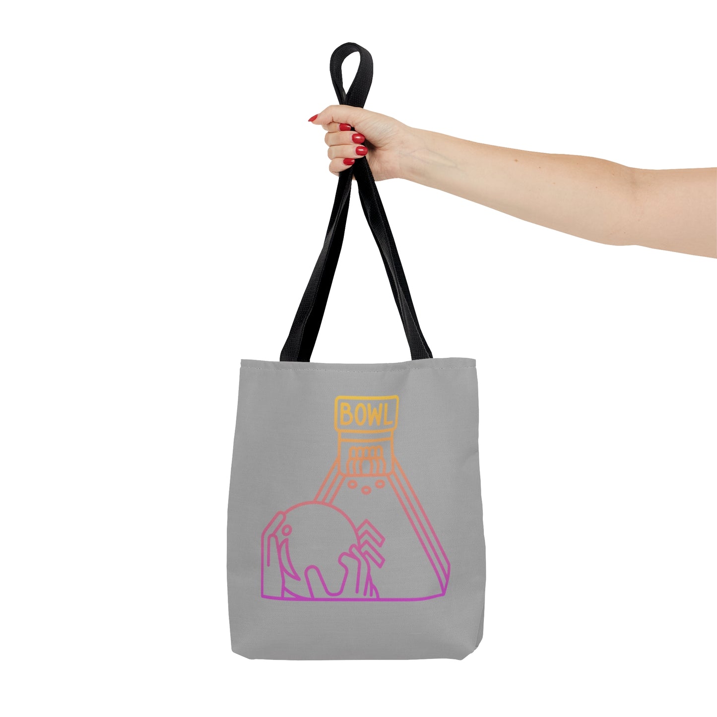 Tote Bag: Bowling Lite Grey