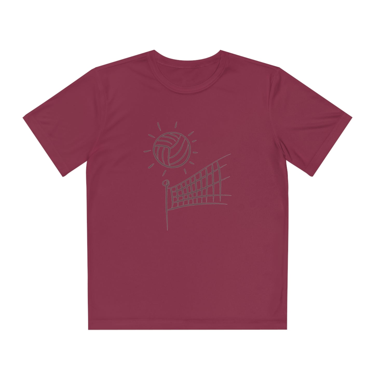 Youth Competitor Tee #2: Volleyball