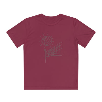 Youth Competitor Tee #2: Volleyball