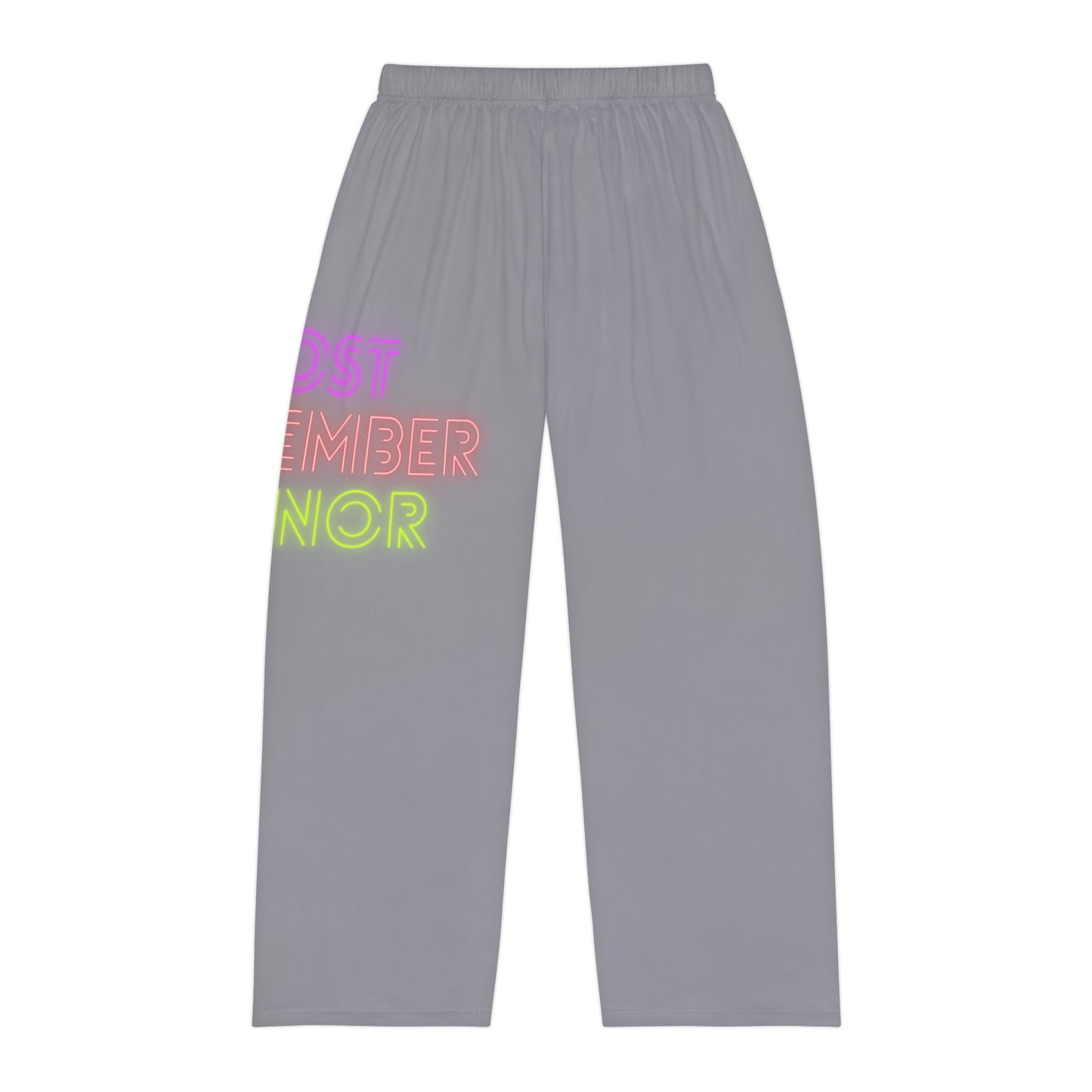 Men's Pajama Pants: Lost Remember Honor Grey