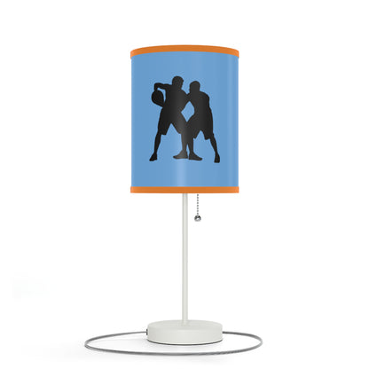 Lamp on a Stand, US|CA plug: Basketball Lite Blue