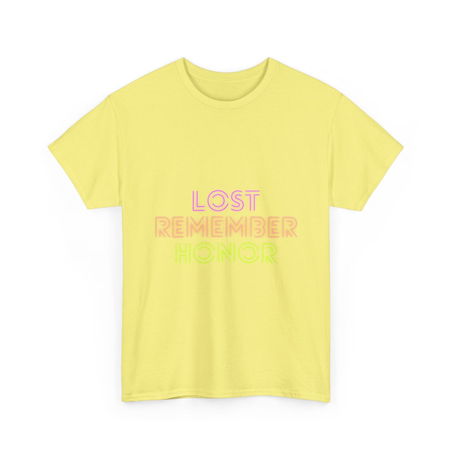 Heavy Cotton Tee: Lost Remember Honor #2