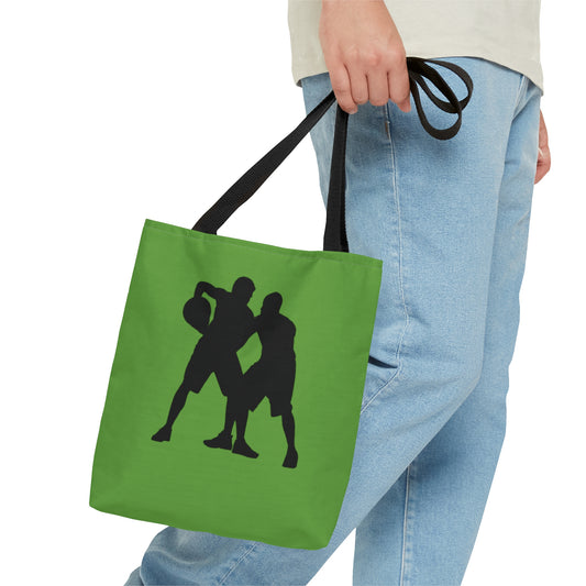 Tote Bag: Basketball Green