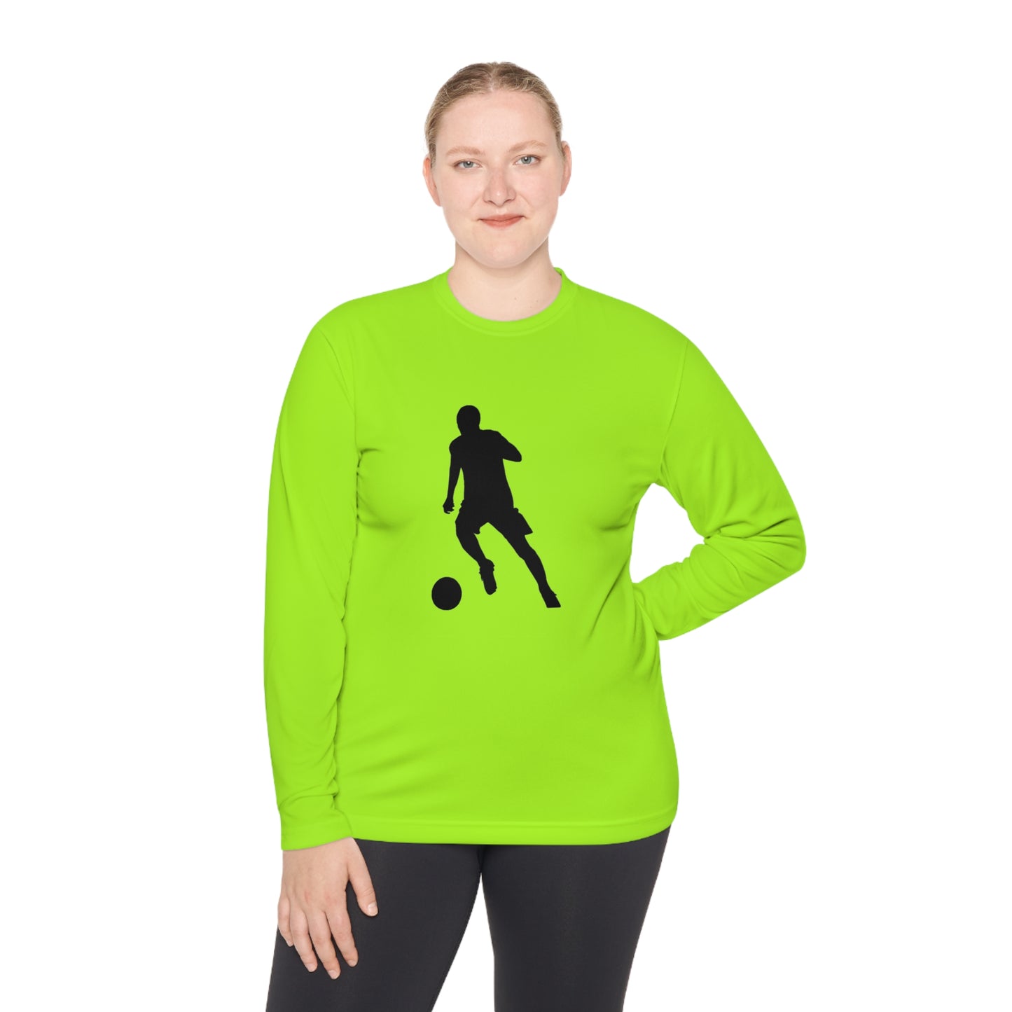 Lightweight Long Sleeve Tee: Soccer #2