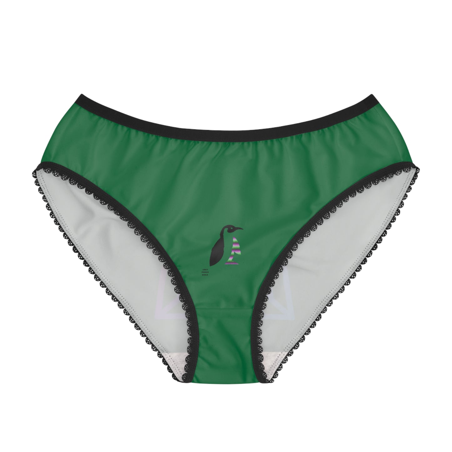 Women's Briefs: Gaming Dark Green