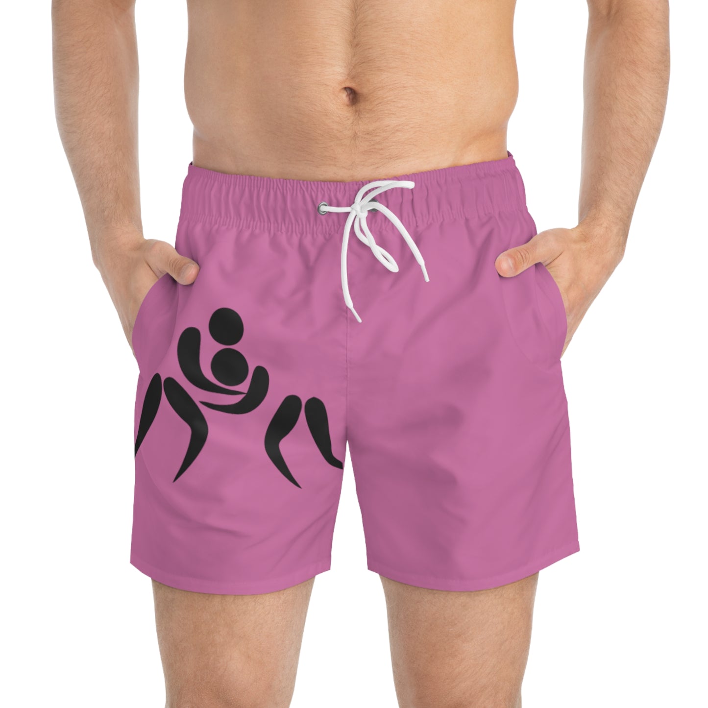 Swim Trunks: Wrestling Pink