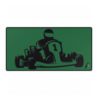 Desk Mats: Racing Dark Green