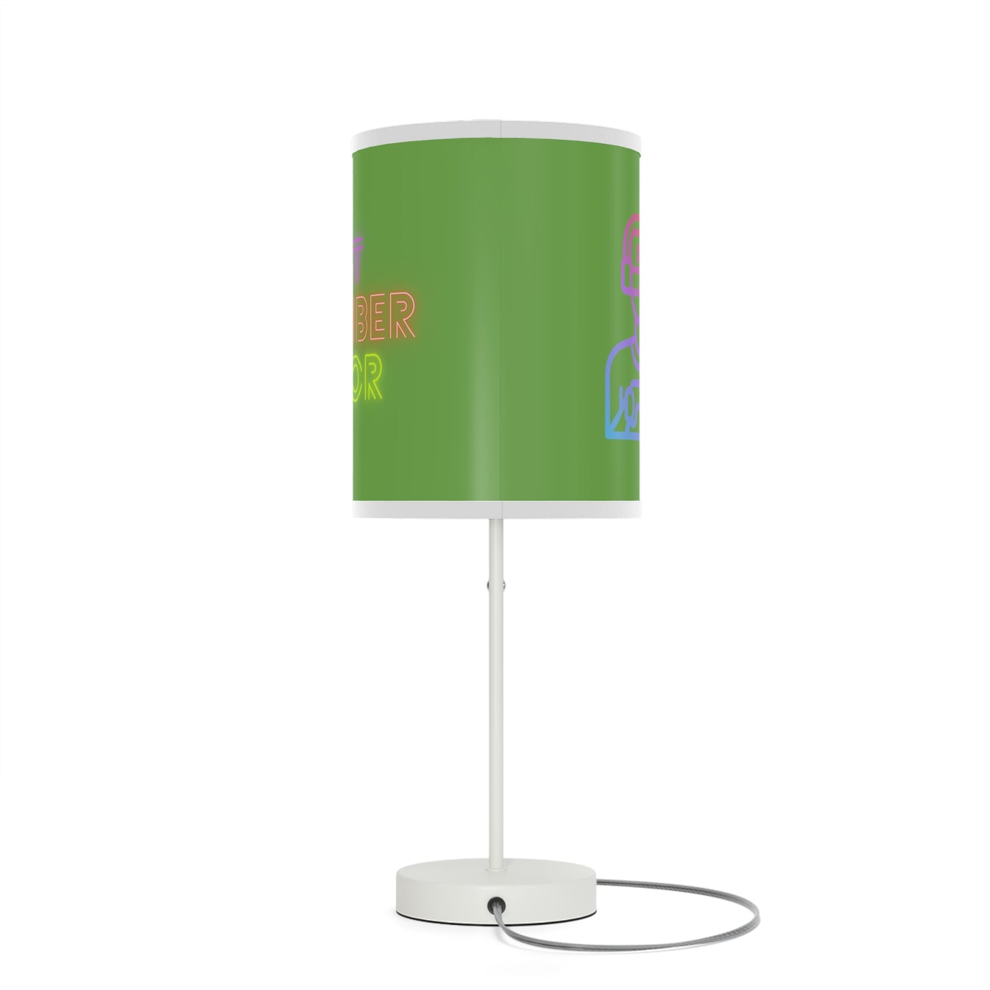 Lamp on a Stand, US|CA plug: Gaming Green 