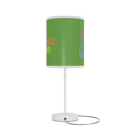 Lamp on a Stand, US|CA plug: Gaming Green