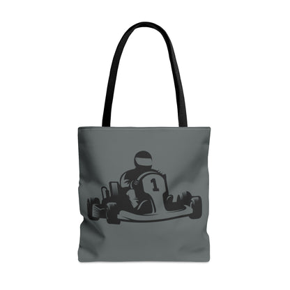 Tote Bag: Racing Dark Grey