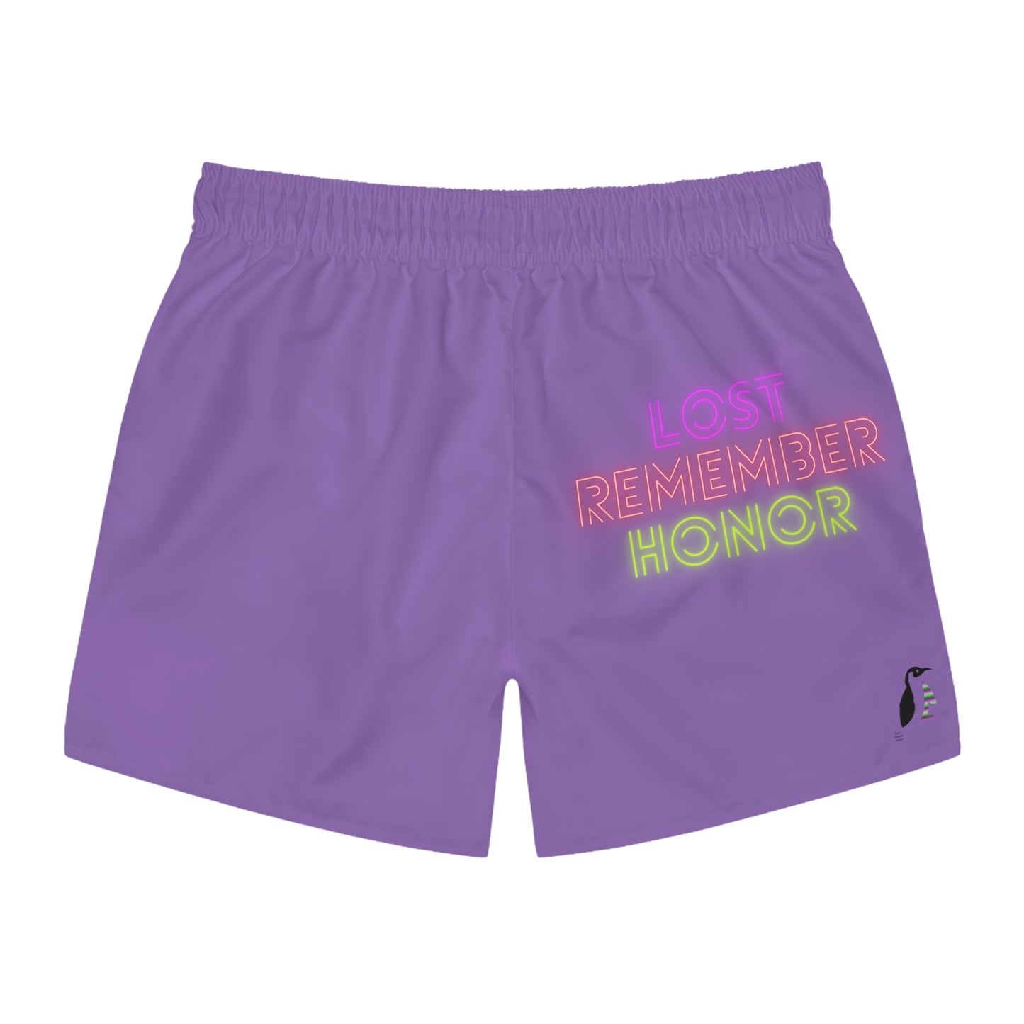 Swim Trunks: Music Lite Purple