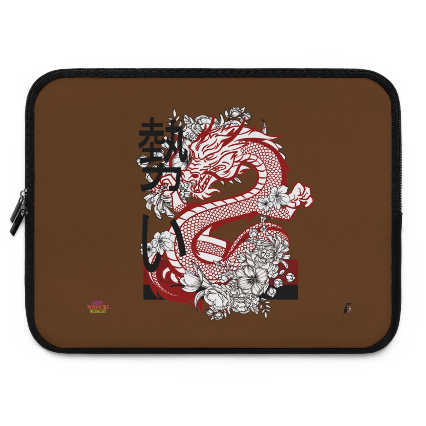 Laptop Sleeve: Dragons Brown