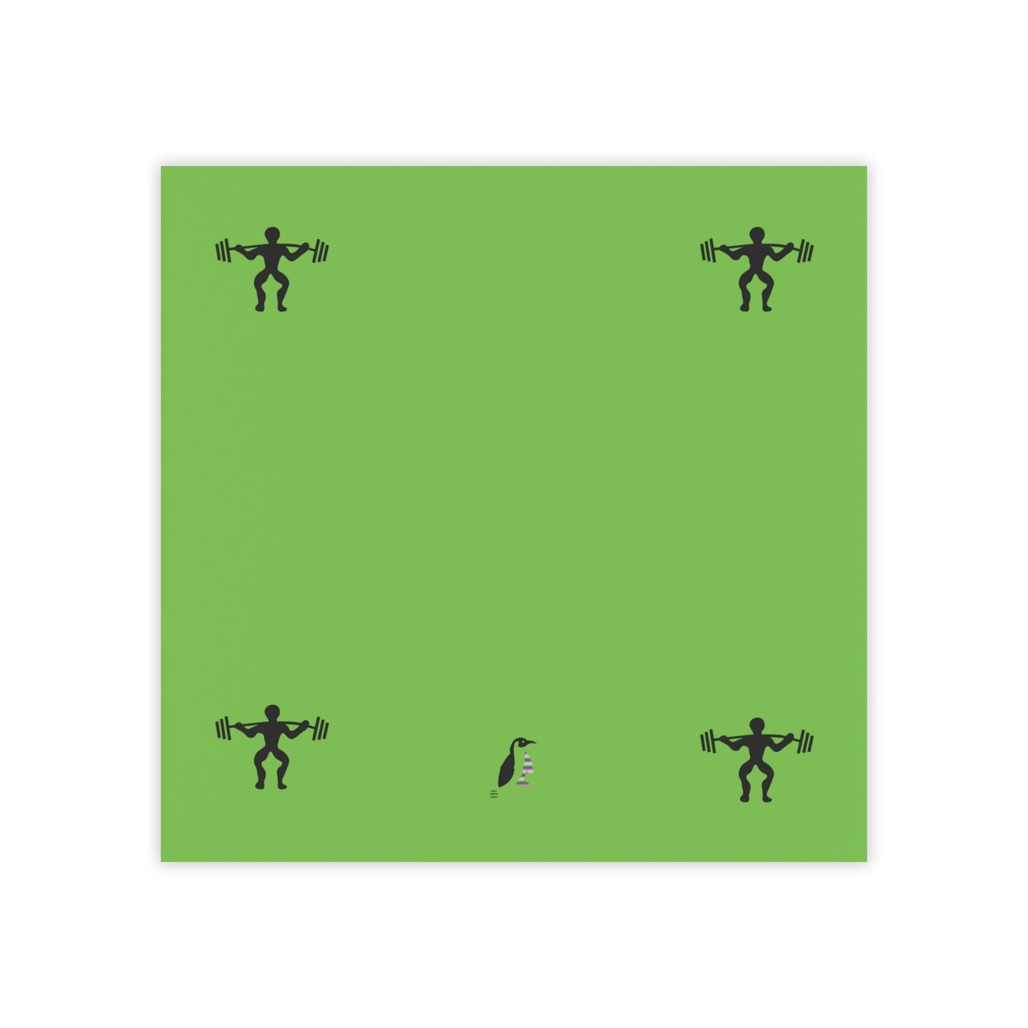 Post-it® Note Pads: Weightlifting Green