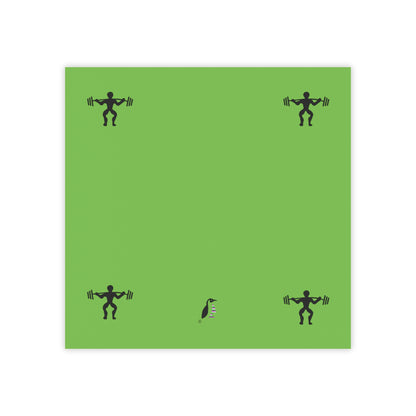 Post-it® Note Pads: Weightlifting Green