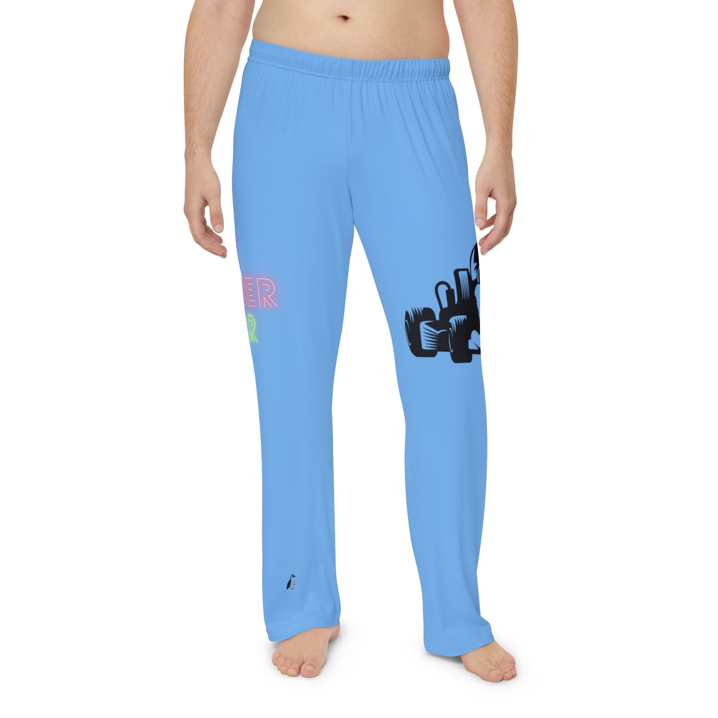 Men's Pajama Pants: Racing Lite Blue