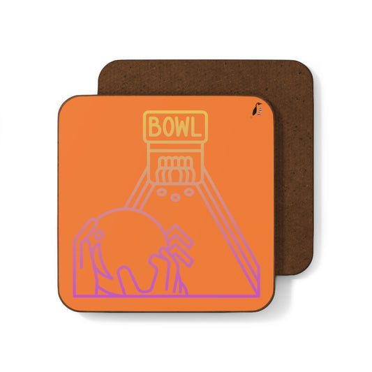 Hardboard Back Coaster: Bowling Crusta