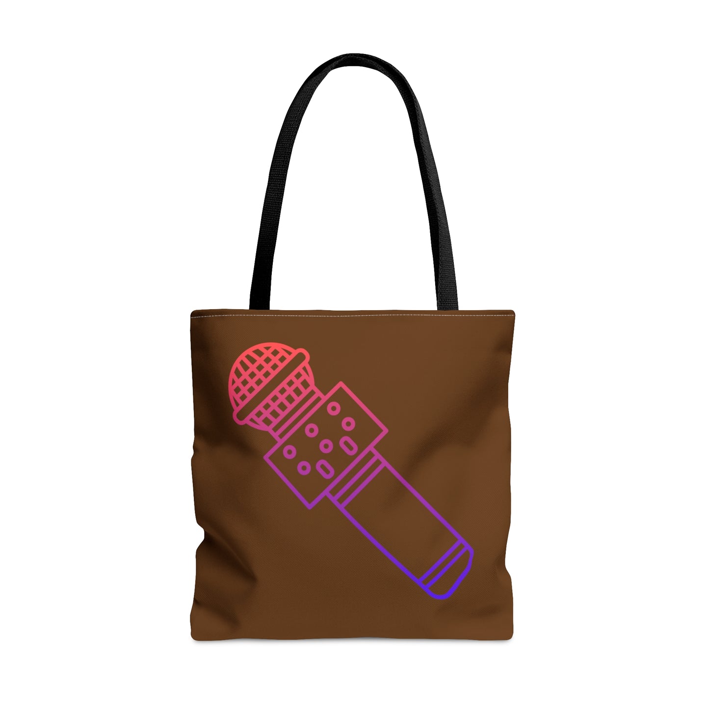 Tote Bag: Music Brown