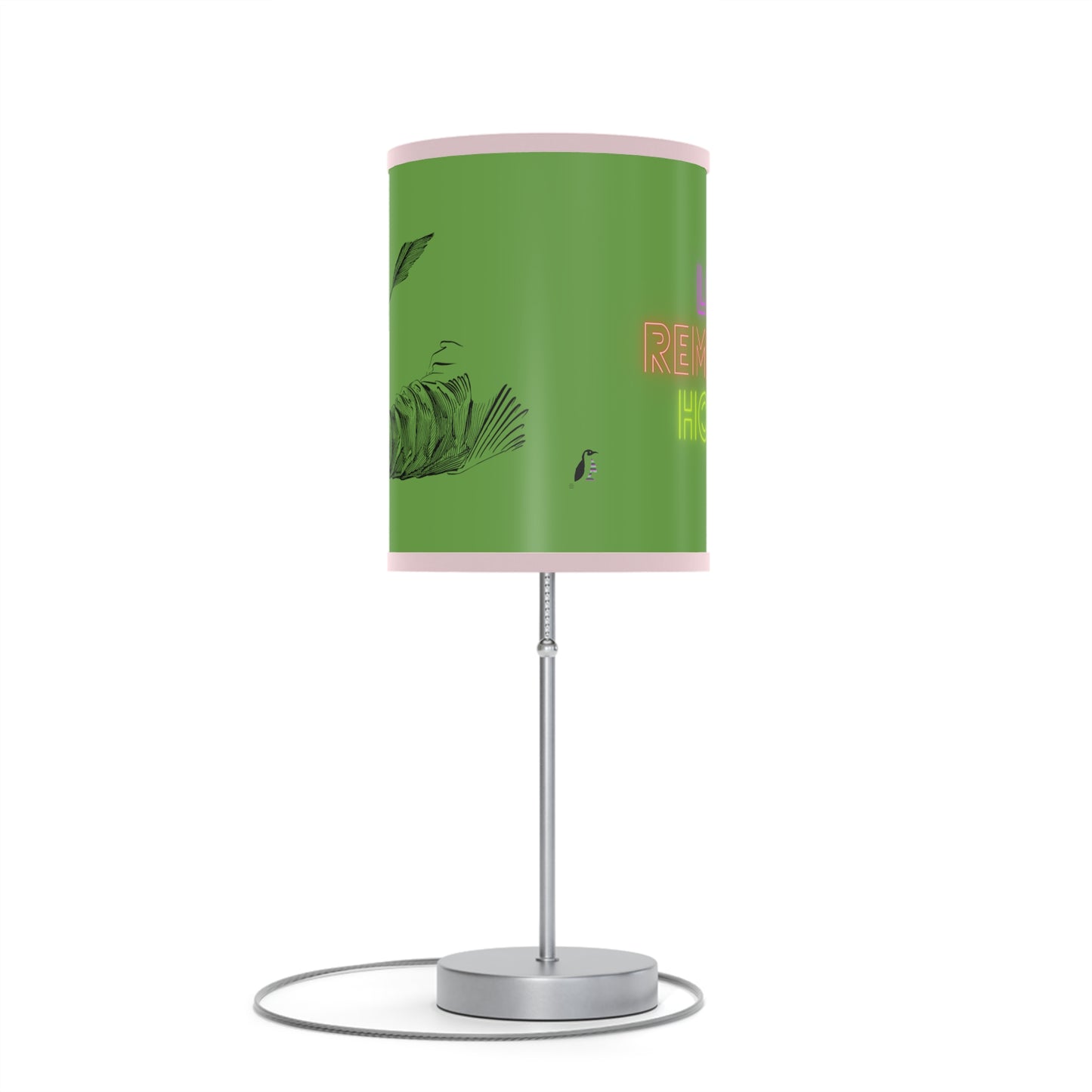 Lamp on a Stand, US|CA plug: Writing Green