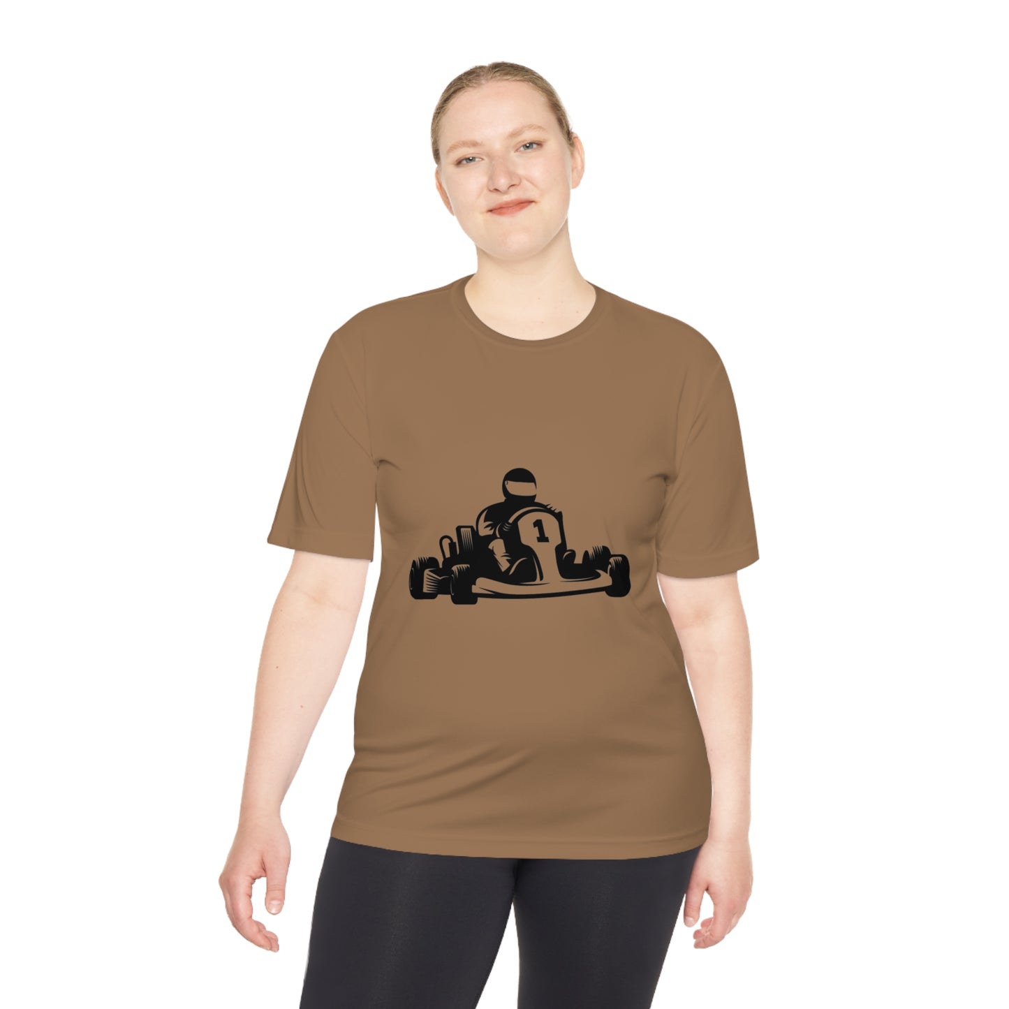 Moisture Wicking Tee: Racing #1