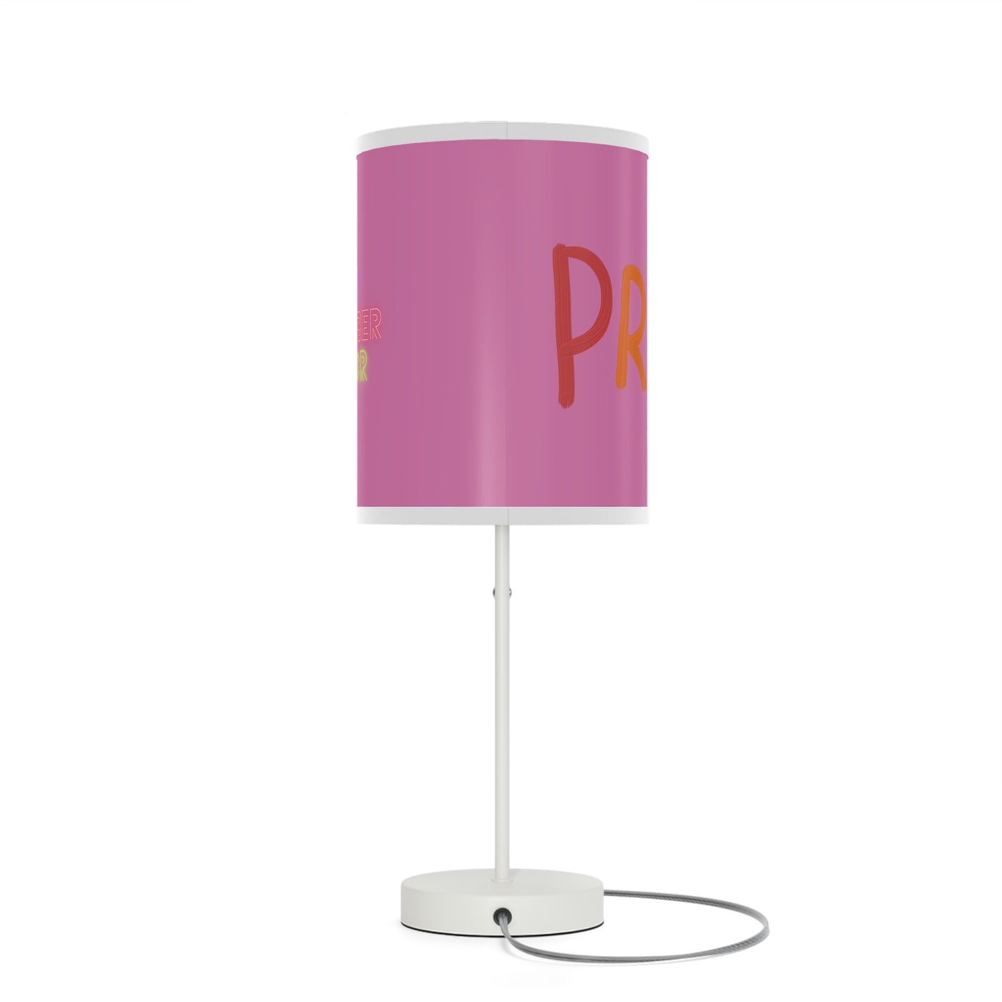 Lamp on a Stand, US|CA plug: LGBTQ Pride Lite Pink