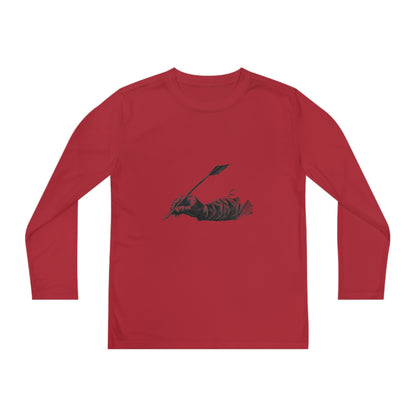 Youth Long Sleeve Competitor Tee: Writing