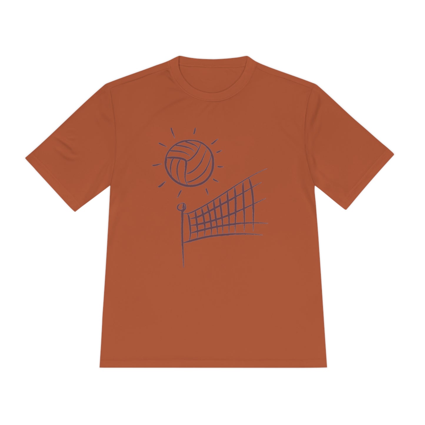 Moisture Wicking Tee: Volleyball #1