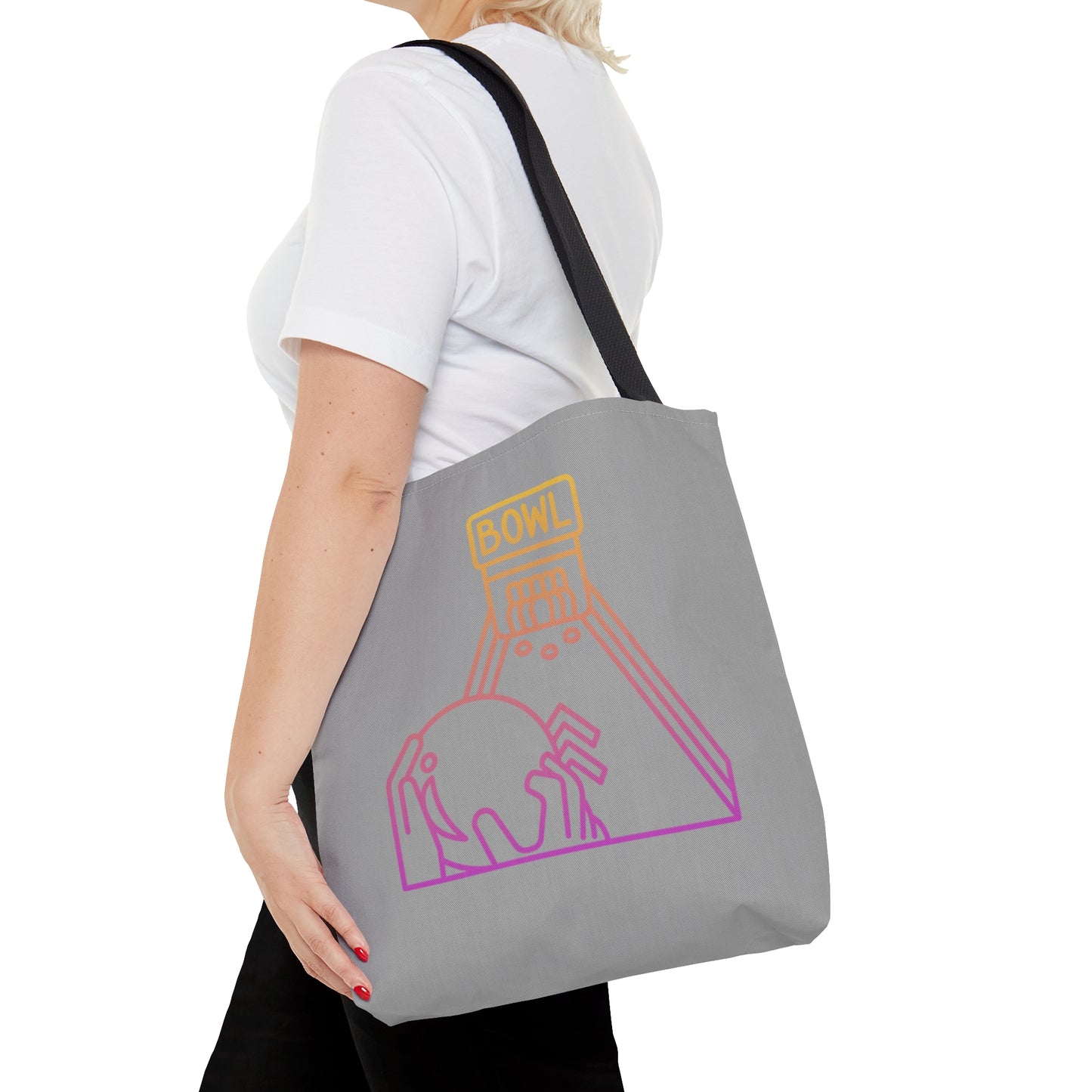 Tote Bag: Bowling Lite Grey