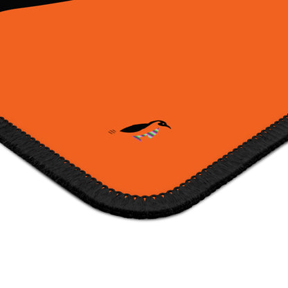 Gaming Mouse Pad: Weightlifting Orange