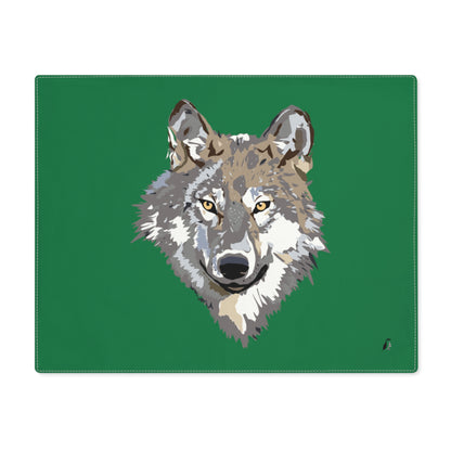 Placemat, 1pc: Wolves Dark Green