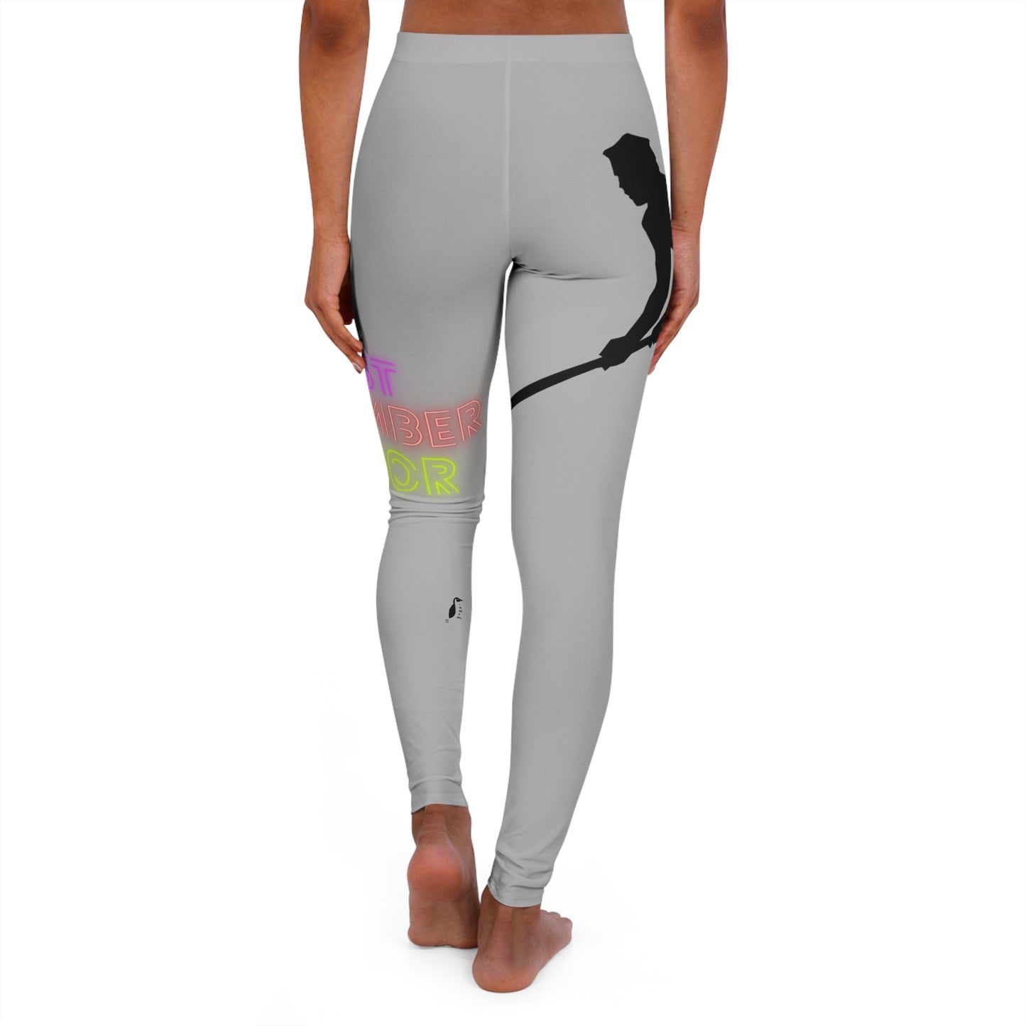 Women's Spandex Leggings: Hockey Lite Grey