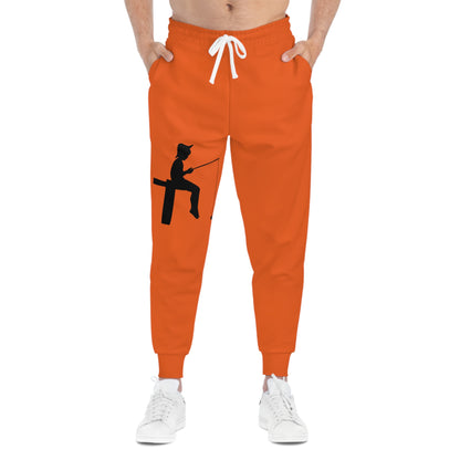 Athletic Joggers: Fishing Orange