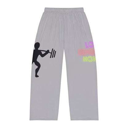 Men's Pajama Pants: Weightlifting Lite Grey