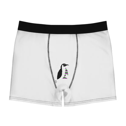 Men's Boxer Briefs: Music White