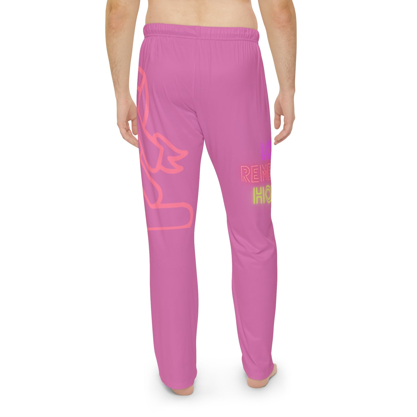 Men's Pajama Pants: Fight Cancer Lite Pink