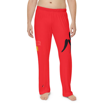 Men's Pajama Pants: Wrestling Red