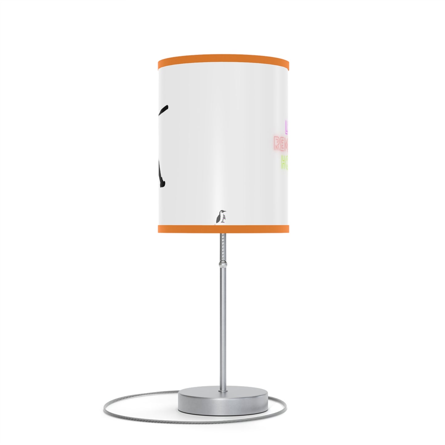 Lamp on a Stand, US|CA plug: Baseball White