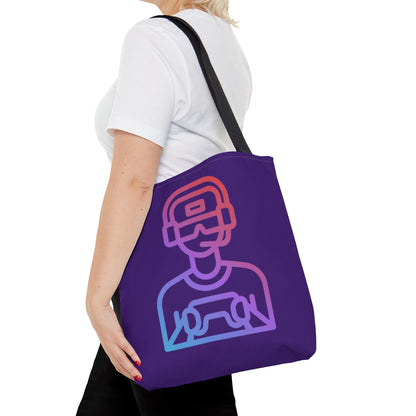 Tote Bag: Gaming Purple