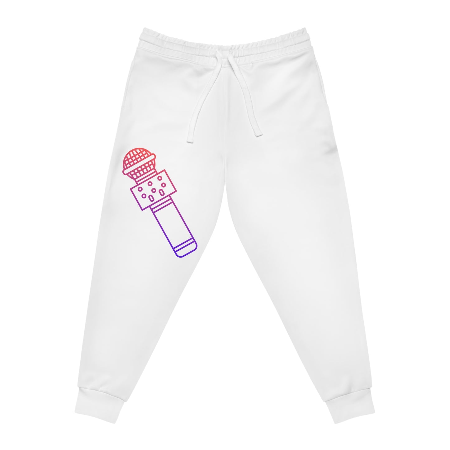 Athletic Joggers: Music White