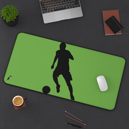 Desk Mat: Soccer Green