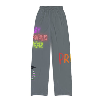 Pajama na Pantalon ng mga Bata: LGBTQ Pride Dark Grey 