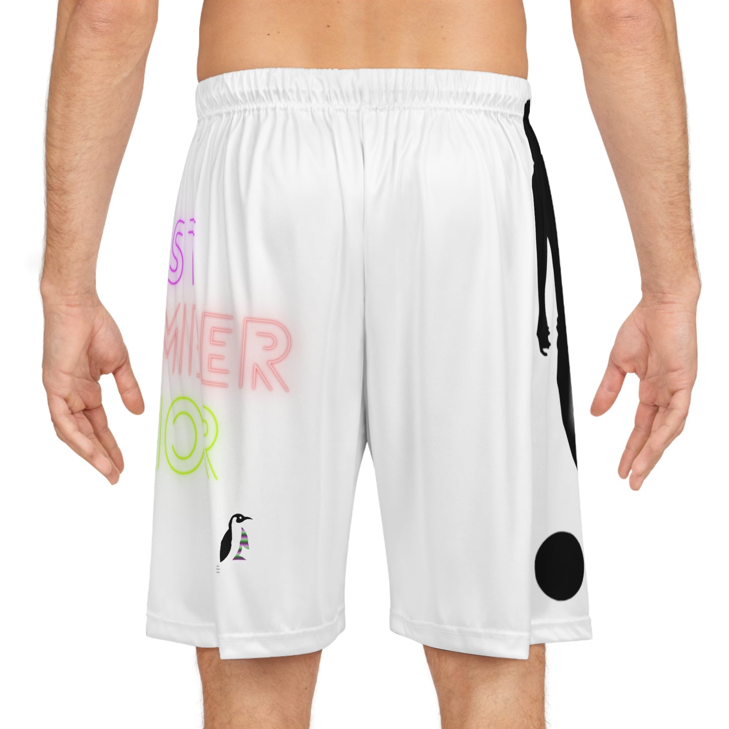 Basketball Shorts: Soccer White