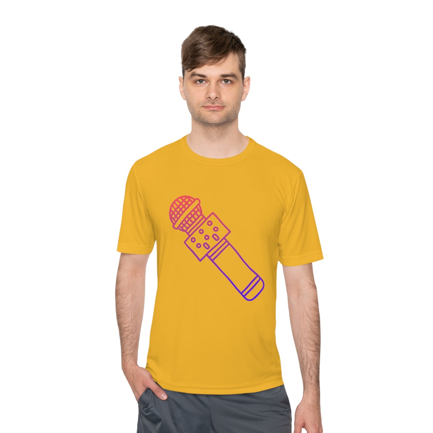 Moisture Wicking Tee: Music #1