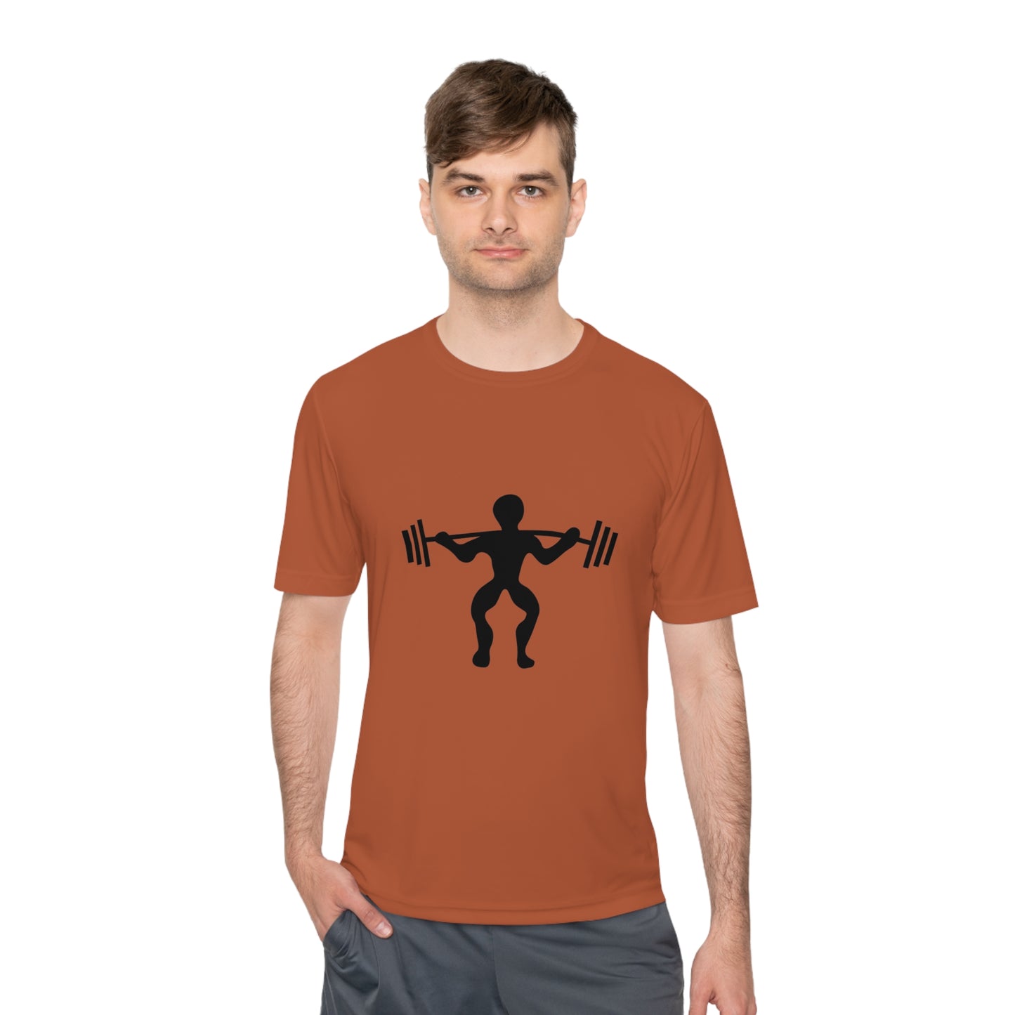 Moisture Wicking Tee: Weightlifting #1